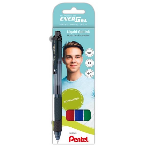 Pentel Energel-X 0.7- PACK OF 4