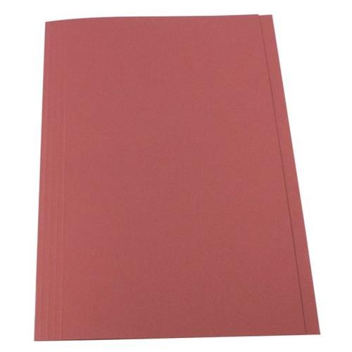 Square Cut Folder F/C - Guildhall - 315 gsm Red