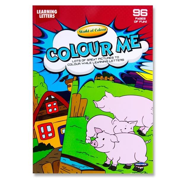Colouring Book - Perforated 96 pages - Letter