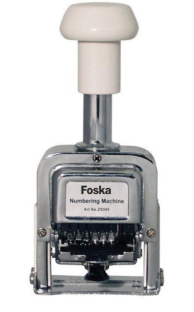 Rubber Stamp ZS-506 ( 6 Digit Automatic Numerator ) 