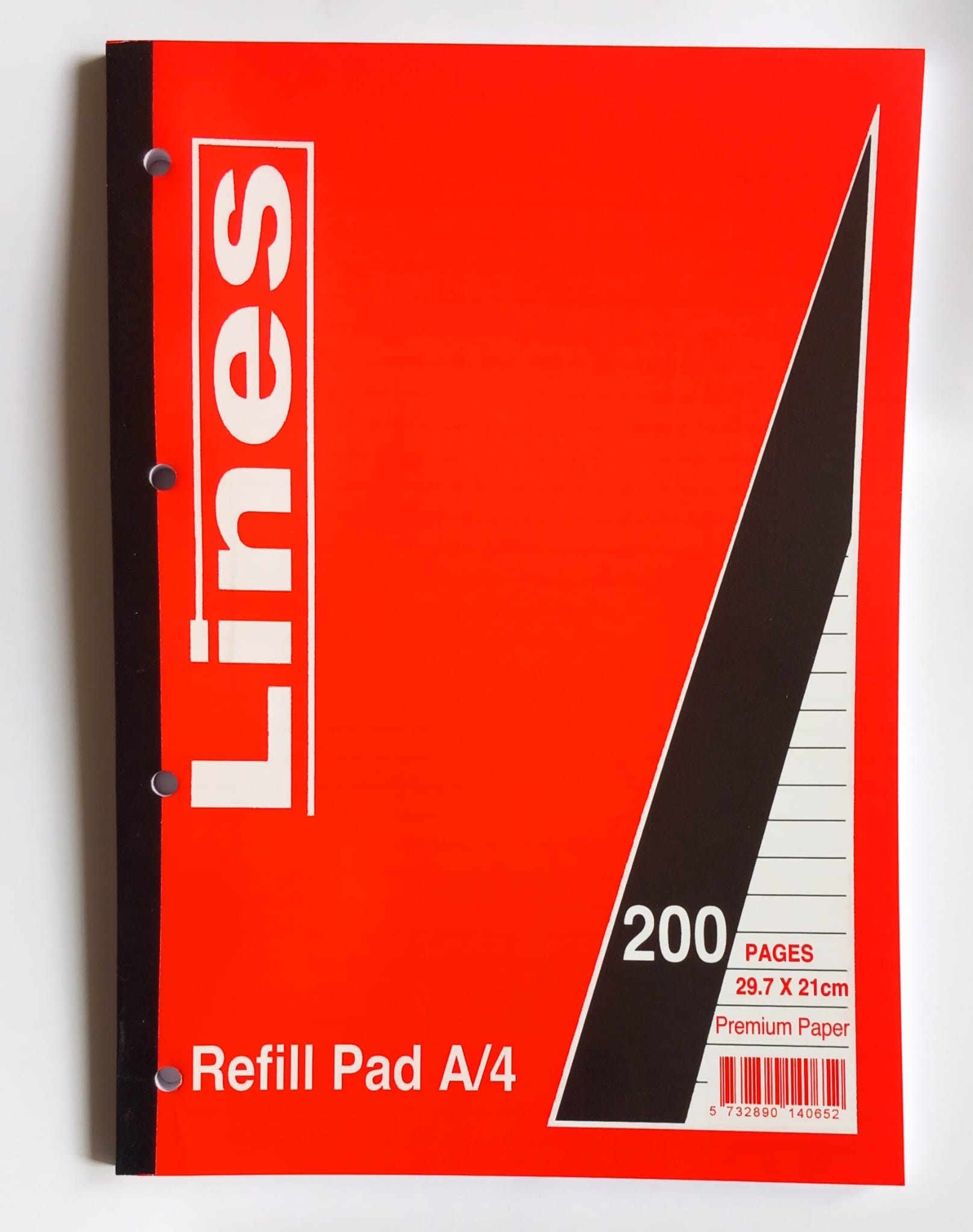 Lines Collection (h9)- Refill Pads 200 pgs - A4 ( x 10 )