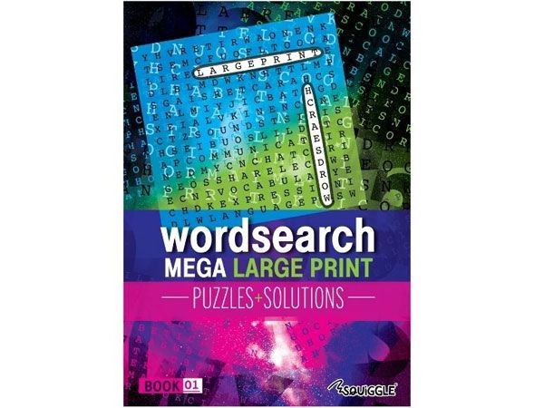 Word Search A4 - Large Print - 2922 (x6)