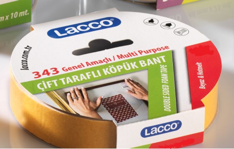 Double Sided Foam Tape 18mm X 5m - Lacco