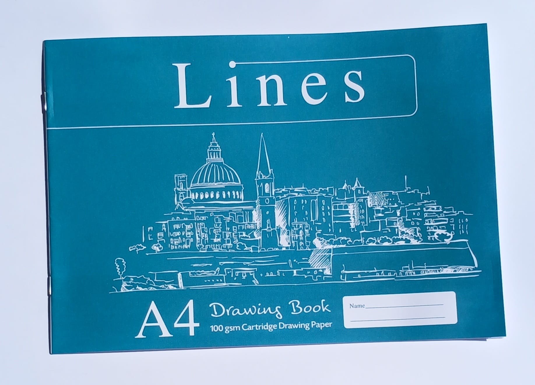 Lines Collection (h6)- Drawing Book -  20 pgs - A4 ( x 40 )