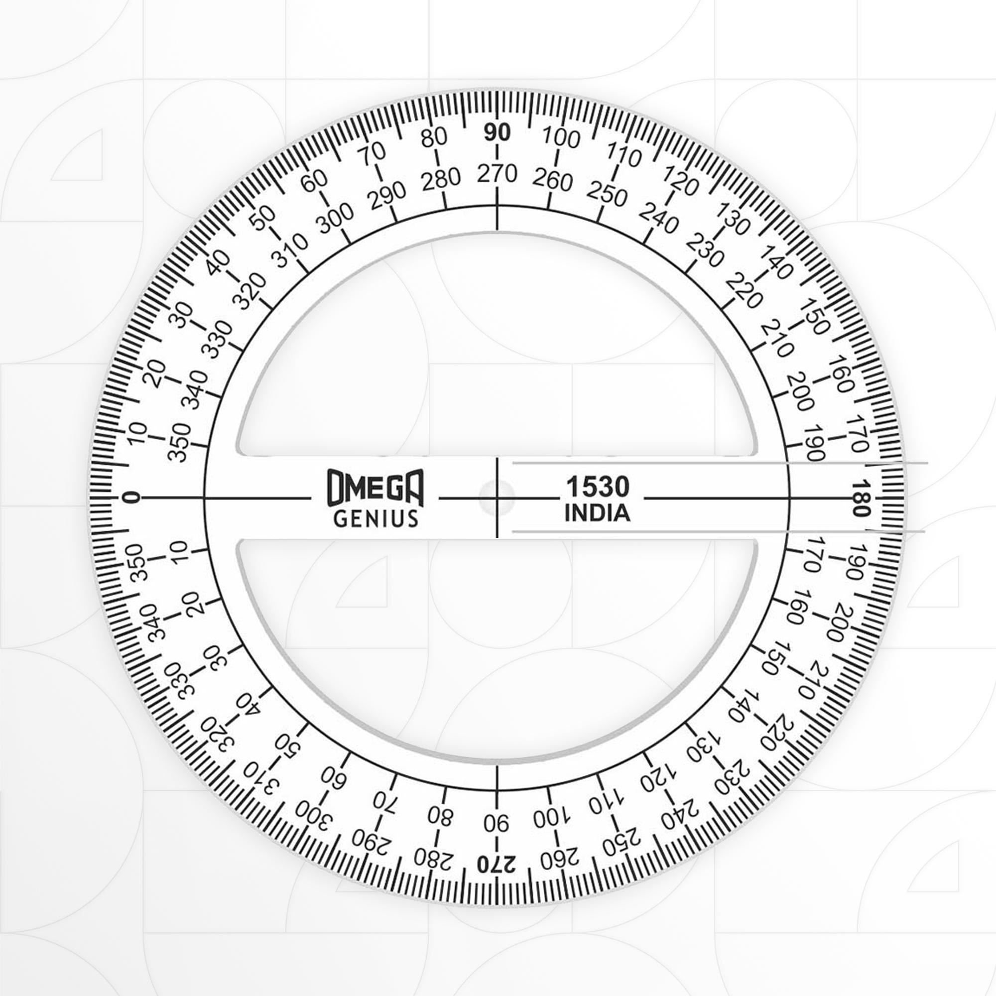 Protractors - 360 - OMEGA ( x 10 )