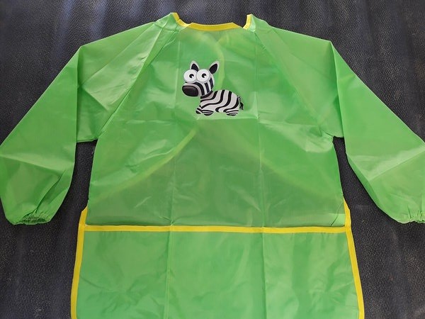 Kids Nylon Bibs (f) - Large ( GREEN )