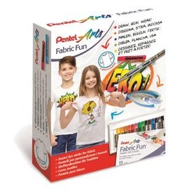 Pentel - Fabric Fun pastel -  FREE T-SHIRT