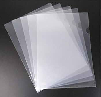 L-Shape Folders 120 Microns - Neutral Thin
