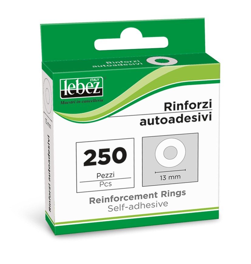 Reinforcement Rings x 250 Transp - Lebez