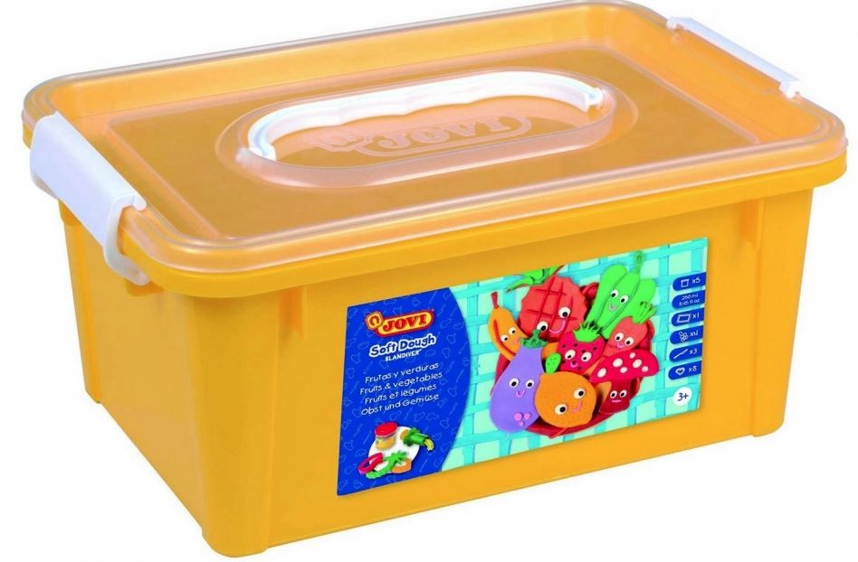 Jovi Soft Dough Fruit & Veg Box Set