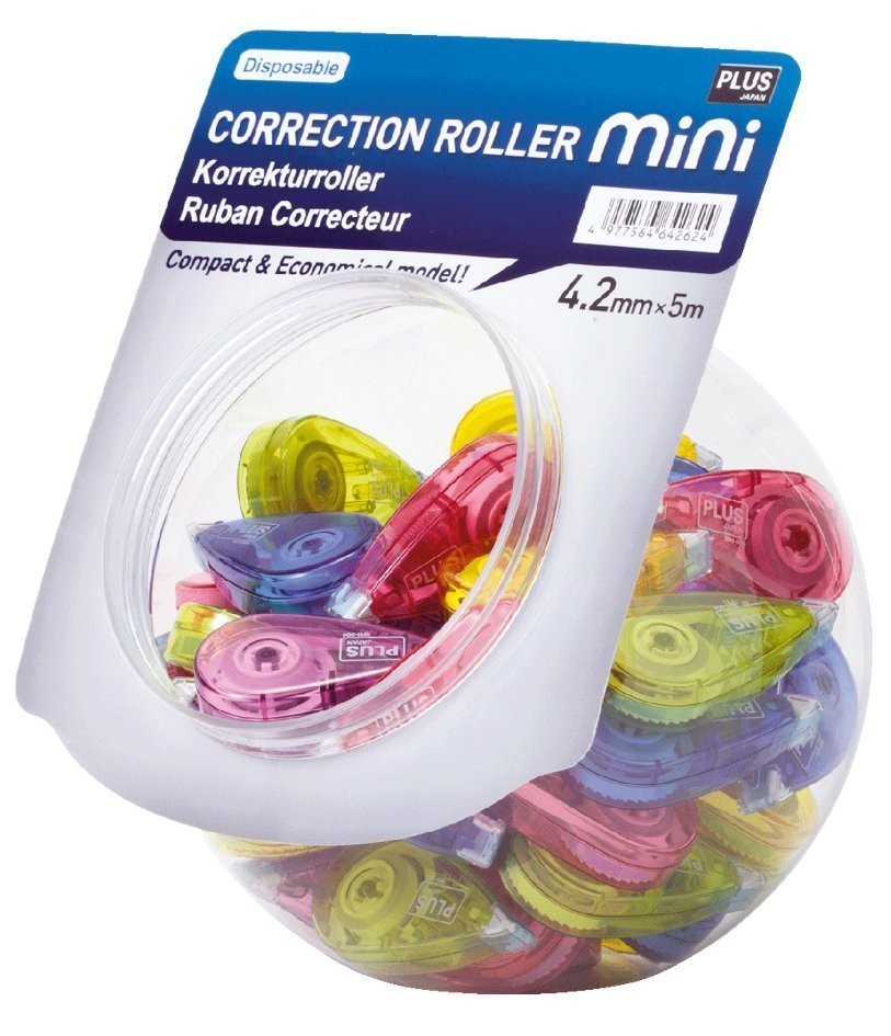 PLUS - Correction Tape Jar ( x 50 )