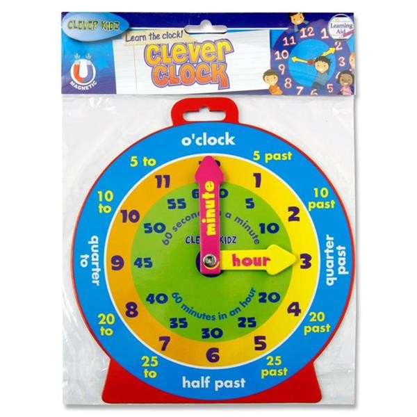 Magnetic Clever Clock - 23cm