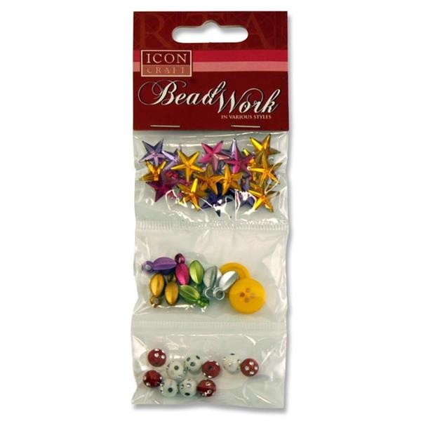 Icon Craft Multi Pack Bead - 6 Ass - PREMIER