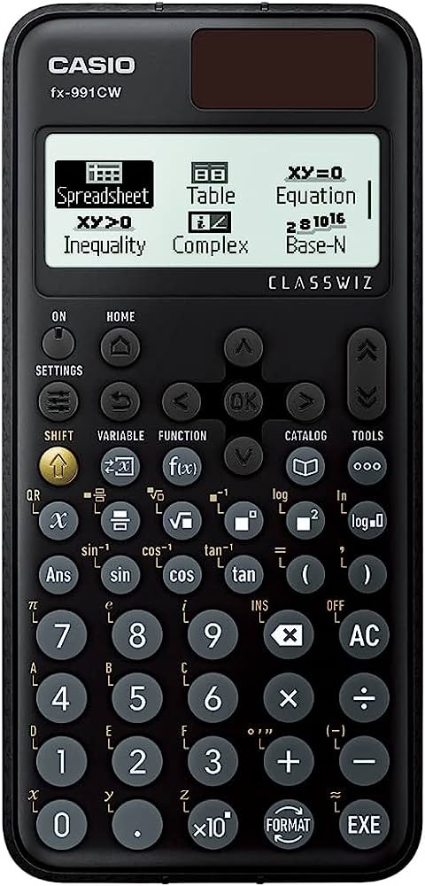 CASIO calculator (g) FX-991CW - 540 +