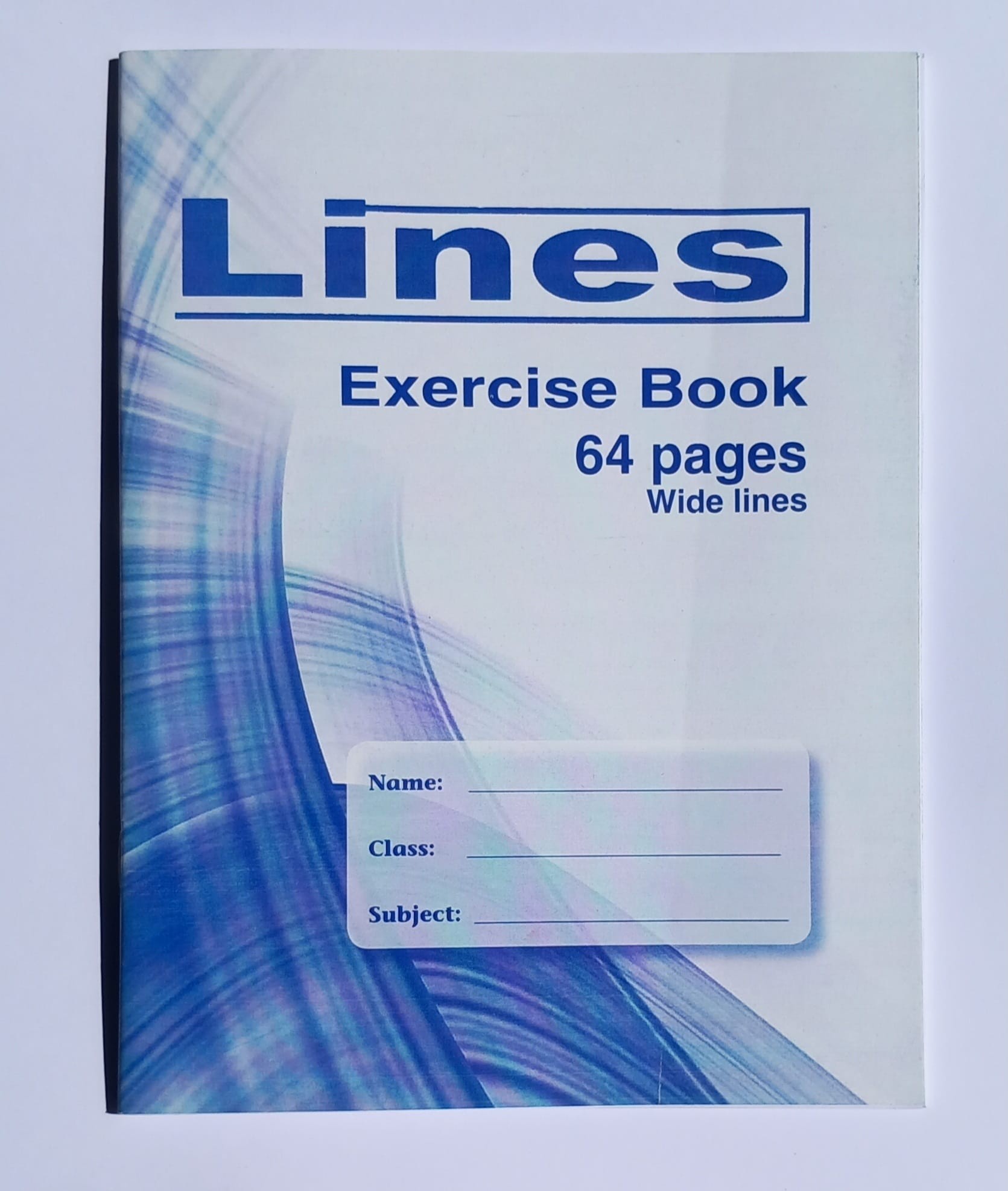 Ex/Book (b2)- Lines Collection 64 Pages Wide Lines ( x 25 )