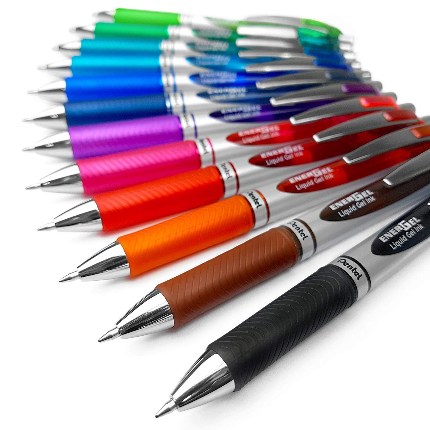 Pentel Energel-X -- { COLOURFULL DISPLAY }  ( x 120 )