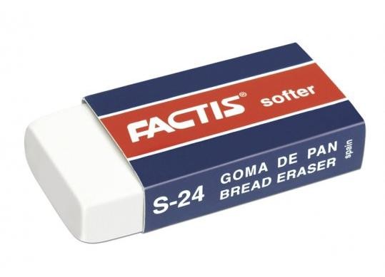 FACTIS - CODE 720 Carton Sleeved Eraser ( x 24 )