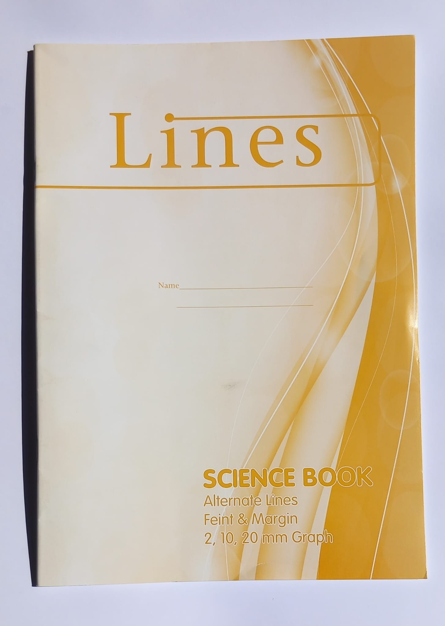 Lines Collection (g3)- Science Book - 64 pgs -A4 ( x 20 )