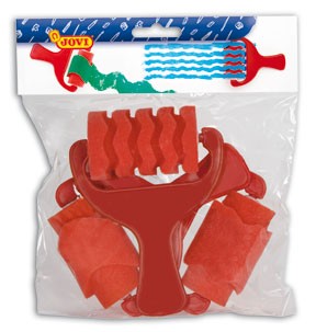 Jovi SP Pattern Rollers Ass Red