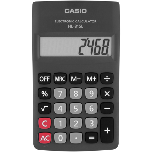 CASIO calculator (n2) Pocket Size - Medium 