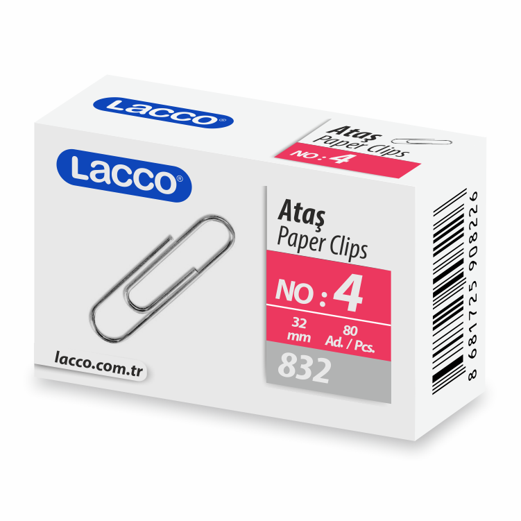 Paper Clips 32 mm - LACCO x 12