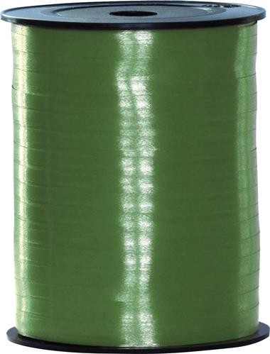 Poly Ribbon 5mm x 500 mts Metallic Green