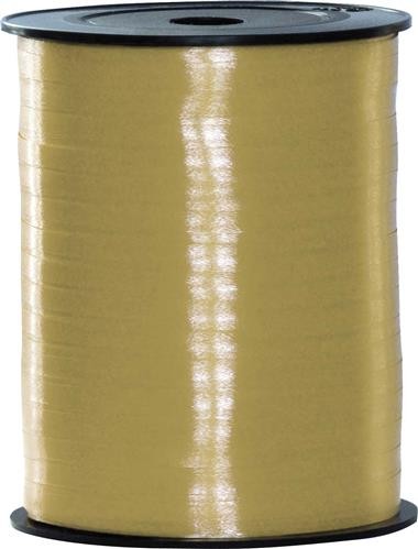 Poly Ribbon 5mm x 500 mts Metallic Gold