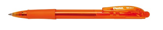Pentel Retractable Ballpoint Pen 0.7 Orange