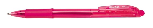 Pentel Retractable Ballpoint Pen 0.7 Pink