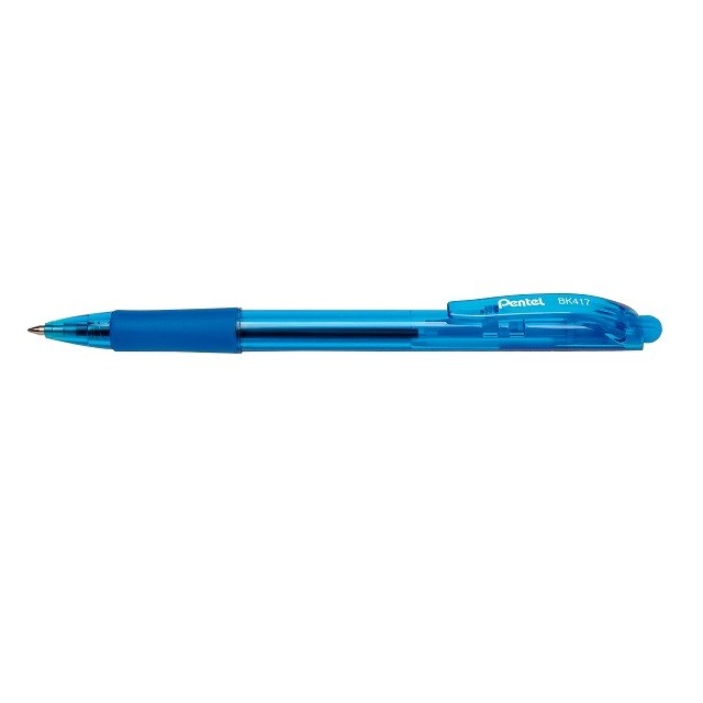 Pentel Retractable Ballpoint Pen 0.7 Sky Blue