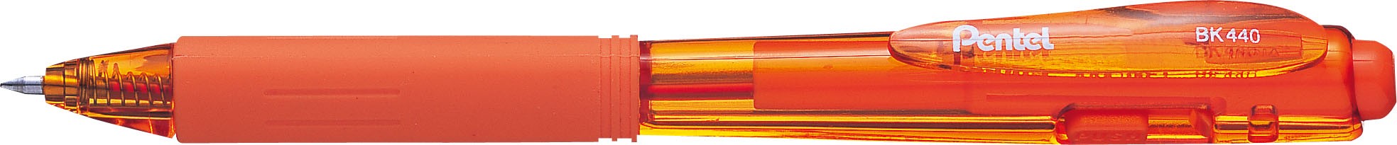 Pentel - Retractable Ball Point Pen Orange