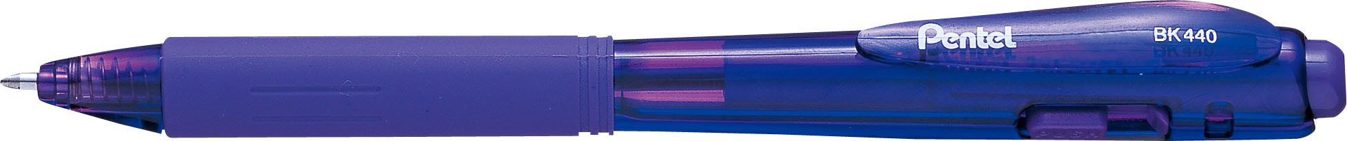 Pentel - Retractable Ball Point Pen Purple