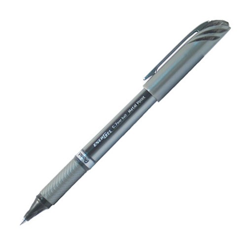 Pentel EnerGel Plus ( WITH CAP ) 0.7 Black