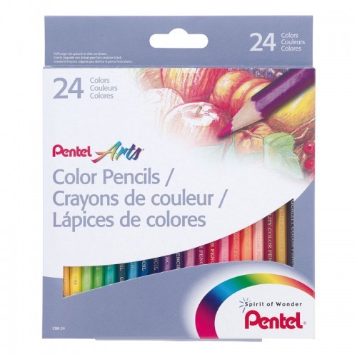 Pentel - Colouring Pencils x 24