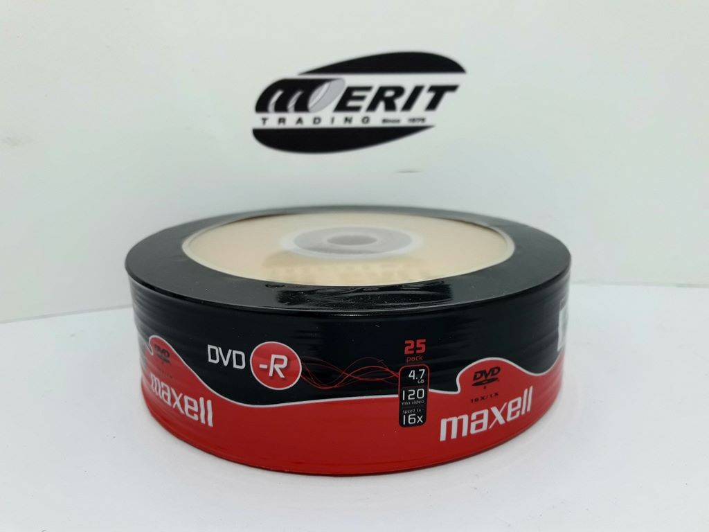 DVD-R Spindle - Maxell x 25