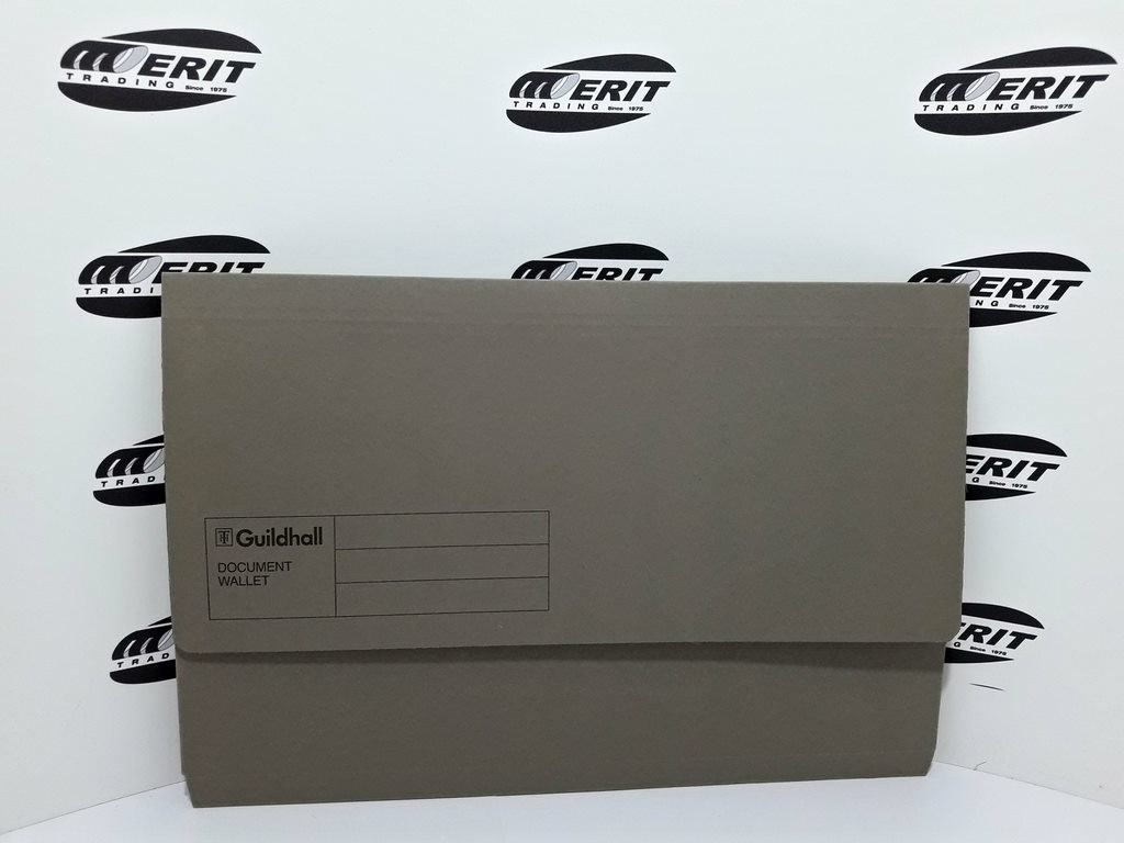 Document Wallet F/C Grey