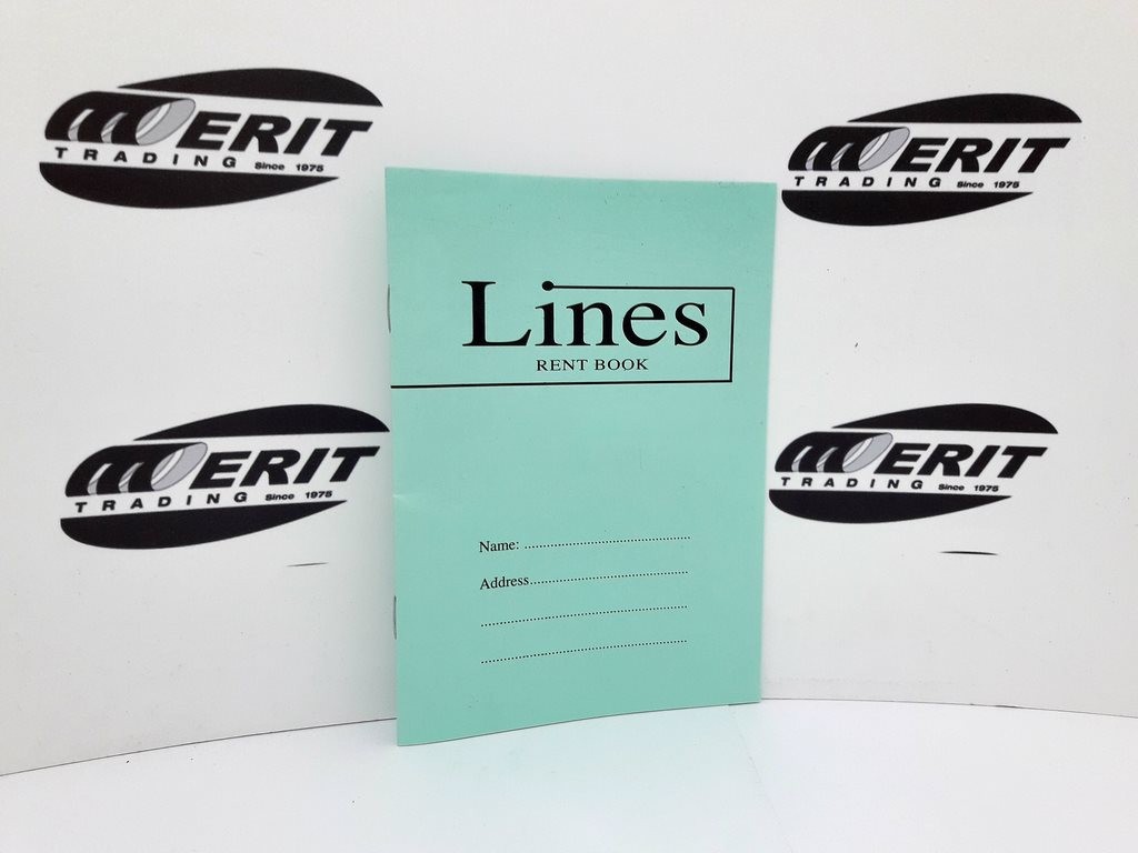A6 - Lines Collection Rent Book ( x 50 )