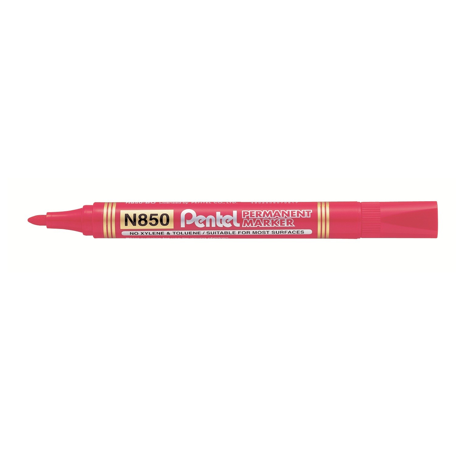 Pentel Permanent Marker Red  ( x 12 )
