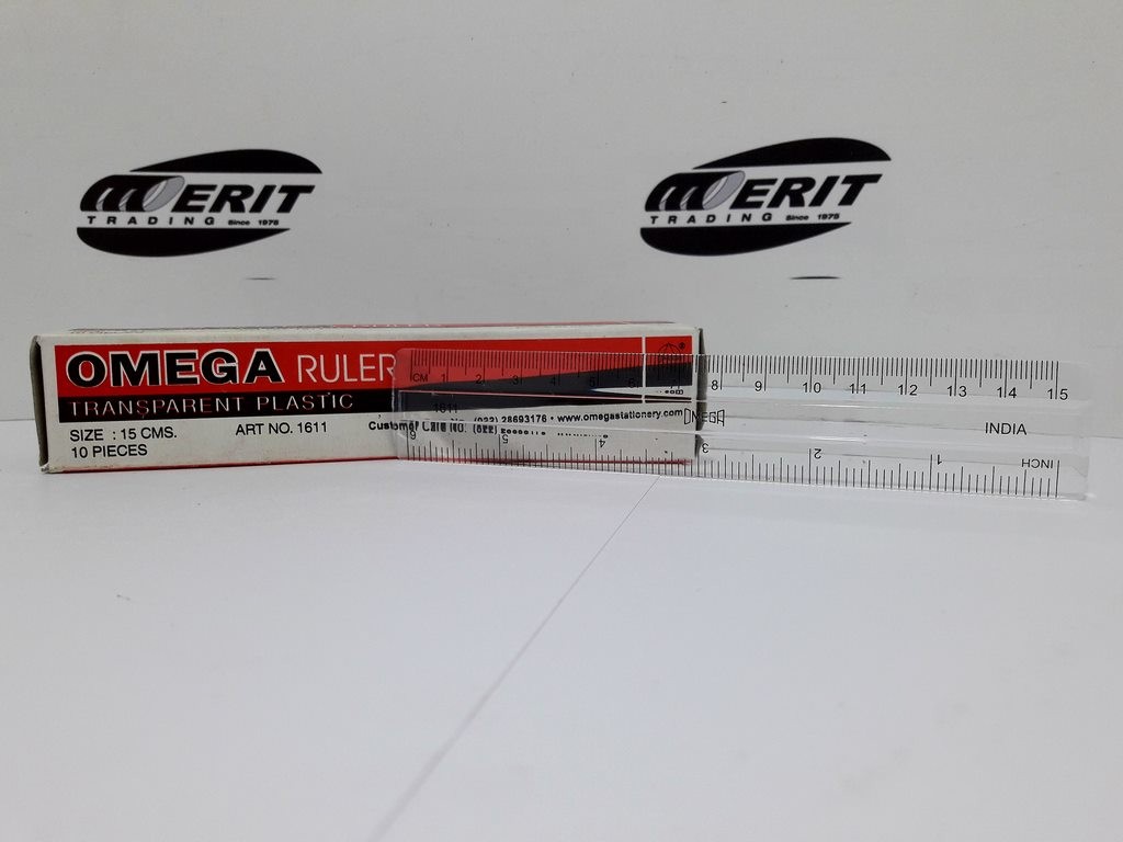 Ruler PVC 15cm 