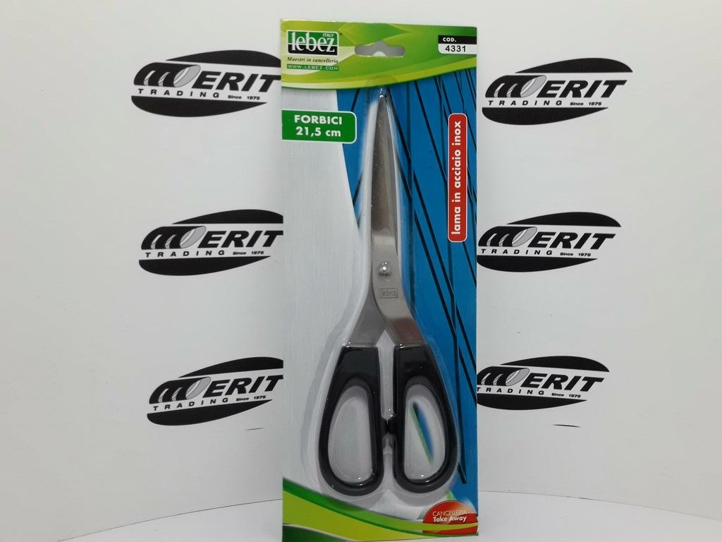 Scissors 21.5 cm Rubber Grip Lebez
