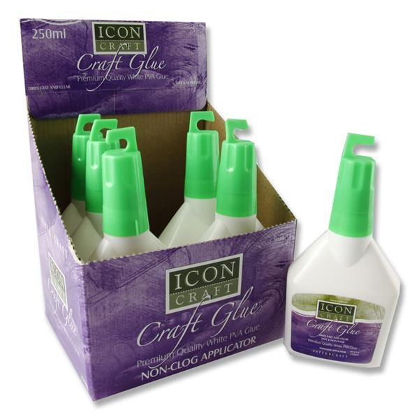 PVA White Craft Glue ( 250 ml ) - PREMIER ( x 6 )