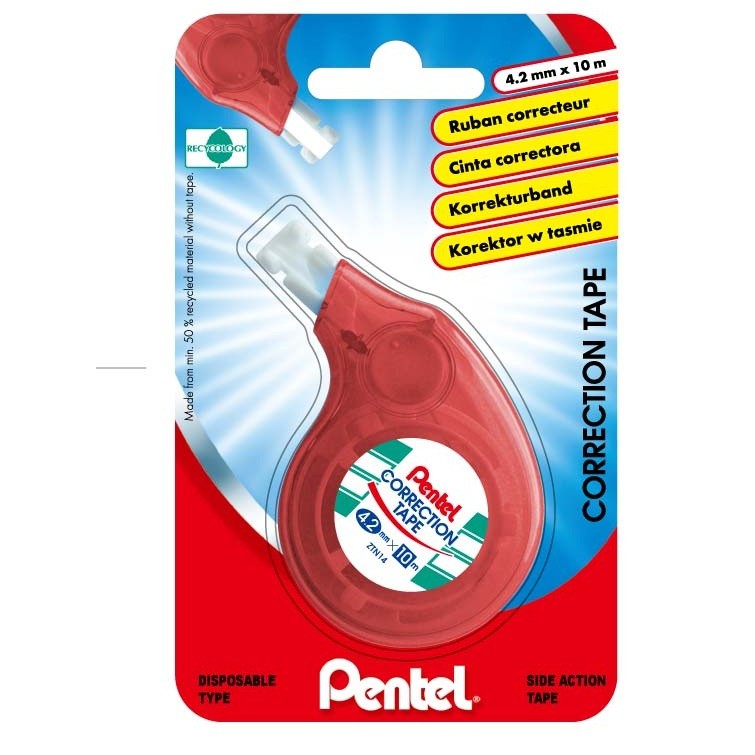 Pentel - Correction Tape 4.2mm x 10m ( x 12 )