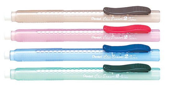 Pentel - Clic Eraser 2 ( x 12 )