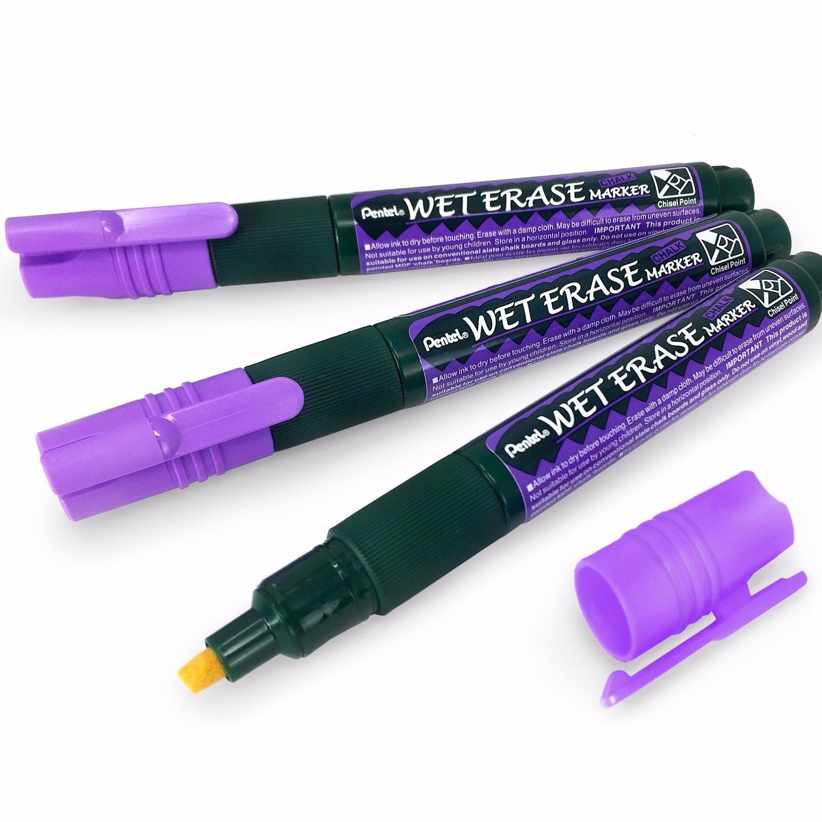 Pentel - CHALK MARKER ( Wet Erase ) - PURPLE