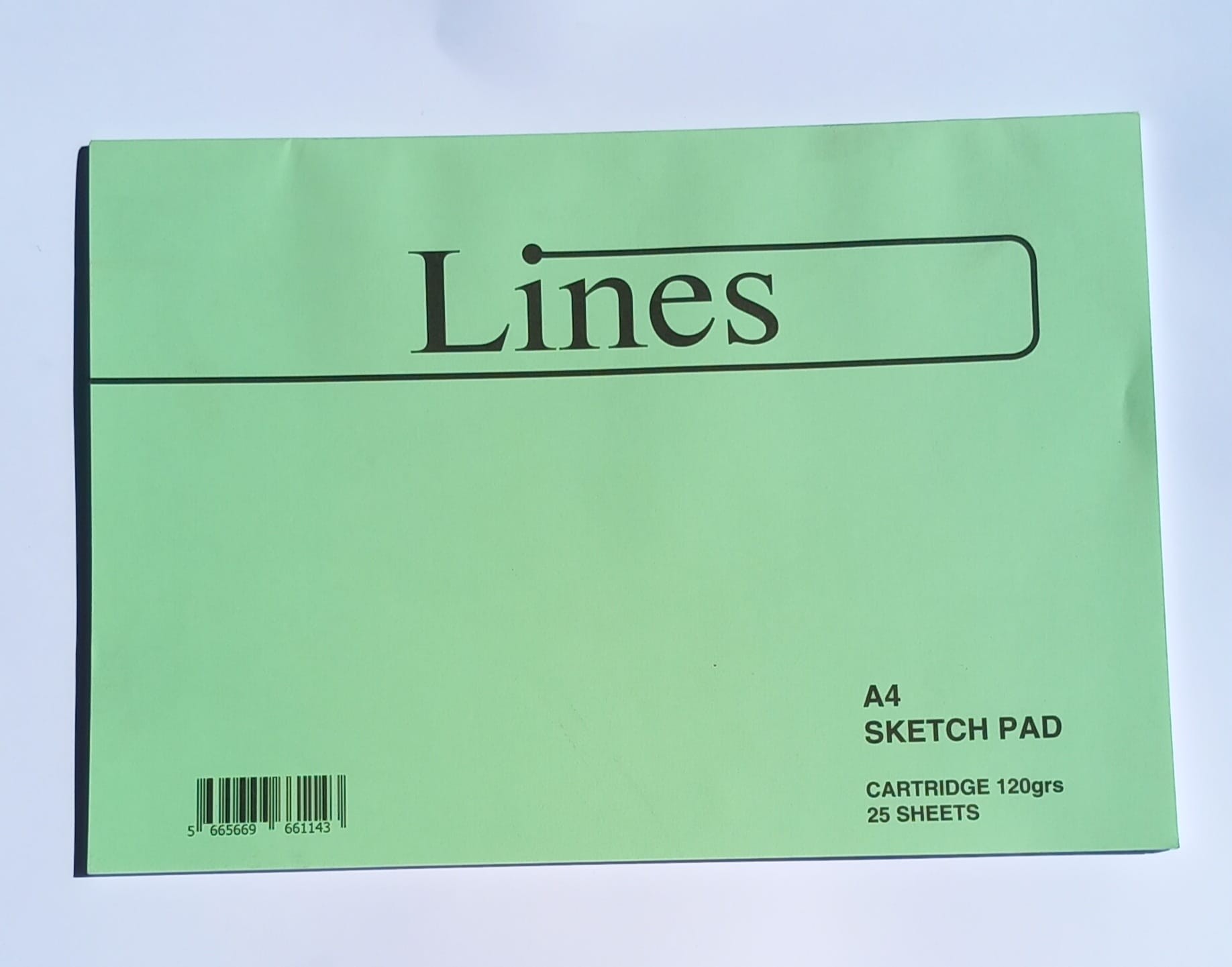 Lines Collection (g8)- Sketch Pad - 50 pgs - A4 ( x 20 )