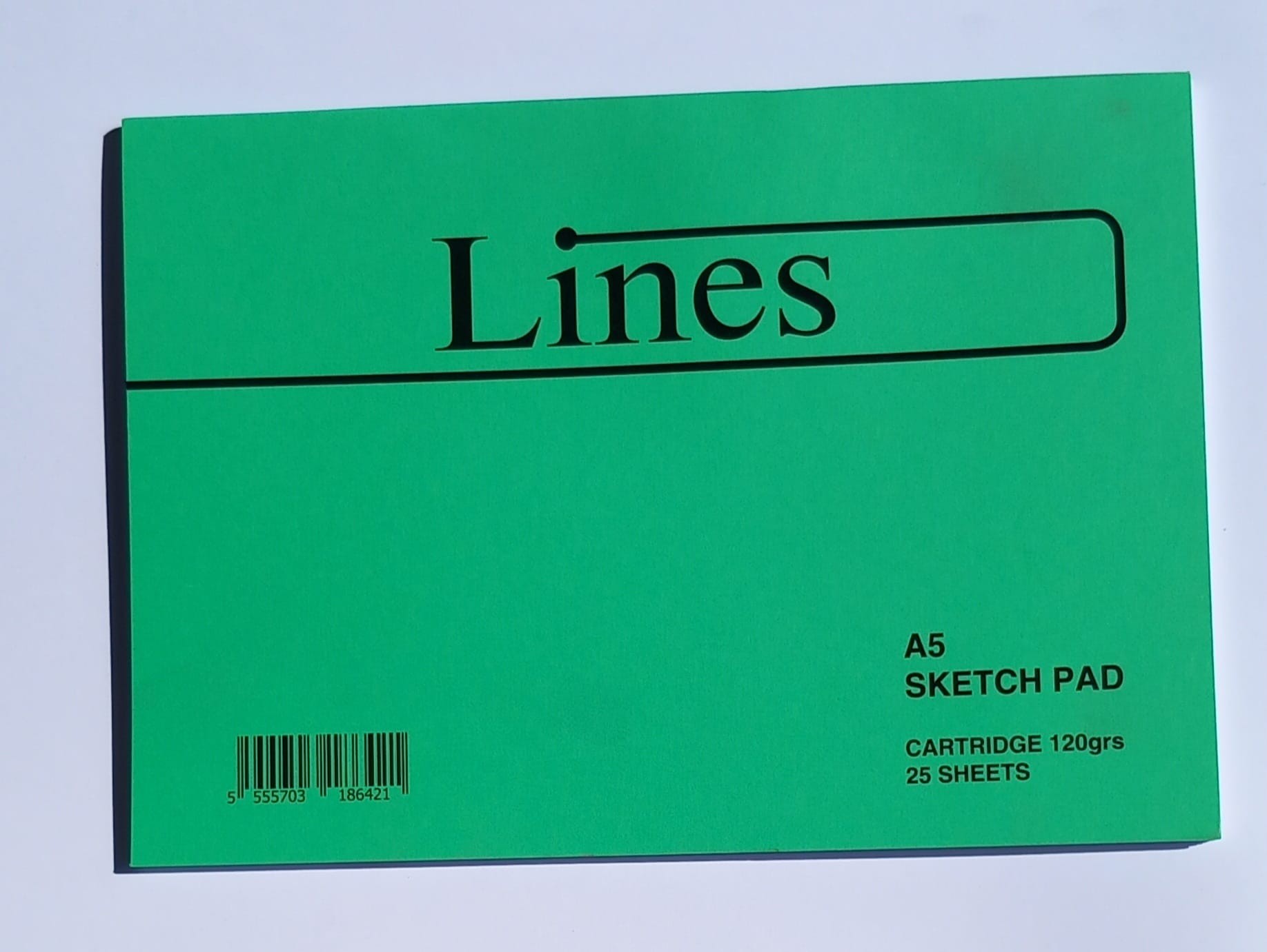 Lines Collection (g7)- Sketch Pad - 50 pgs - A5 ( x 20 )