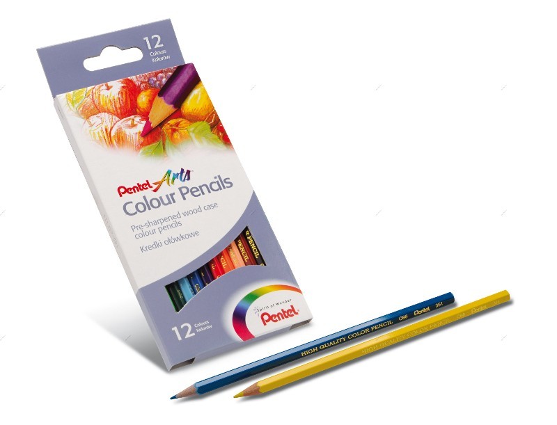 Pentel - AQUARELLI Colouring Pencils x 12 