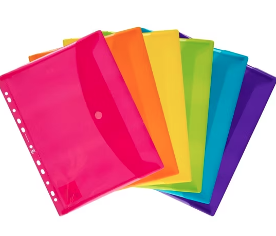 Button Wallet A4 size 330 x 237 ( Punched ) 