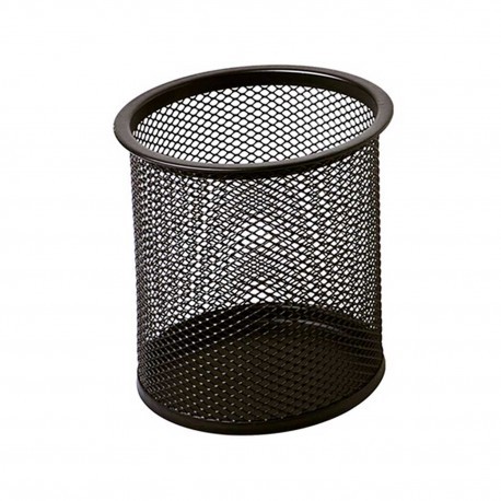 Mesh Pen Holder Black - LEBEZ