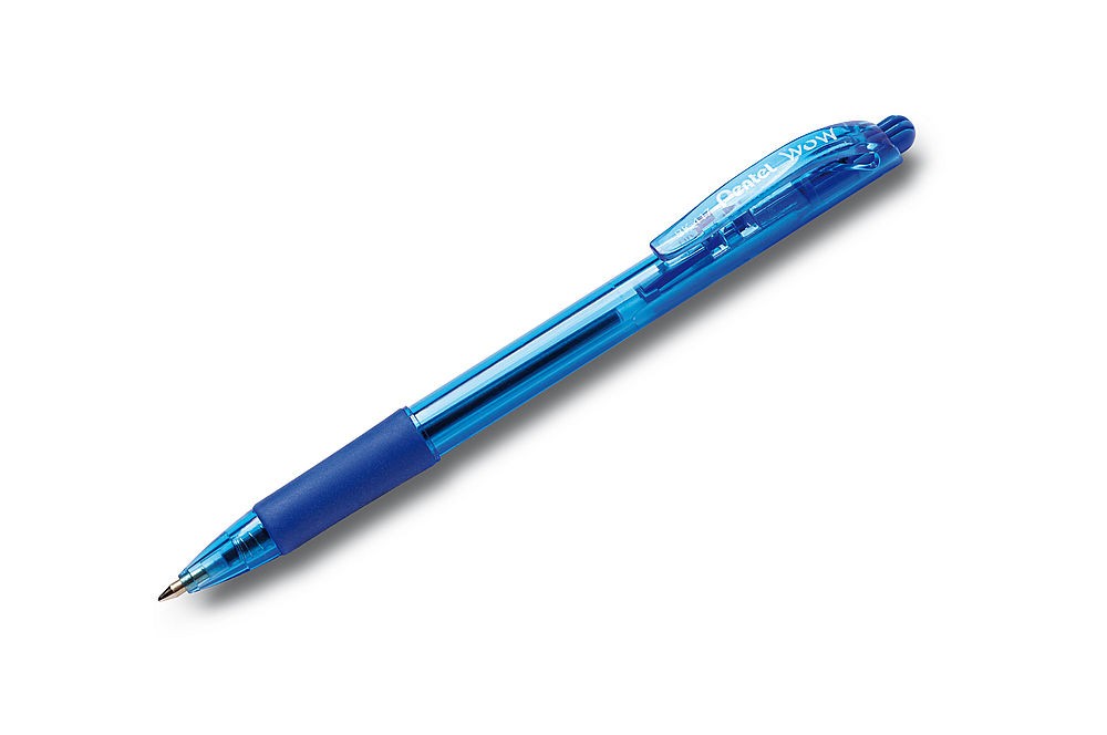 Pentel Retractable Ball Pen - Feel it ! 0.7 Sky Blue